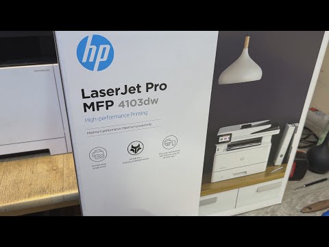 HP LaserJet Pro 4103dw / 4103fdn Обзор. Отзывы. Картридж. Чип