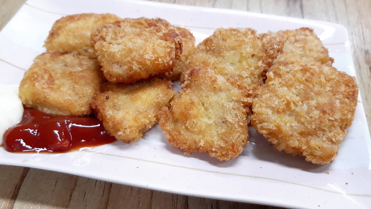 ناغيت دجاج بطريقة سهلة و بسيطة 😊😊😊😋 - YouTube