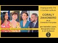 Coraly zahonero de la comdiefranaisepar isabelle layer france info tv invite culture