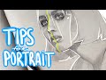Как рисовать портрет карандашом Советы+Процесс