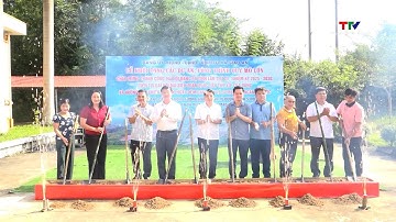 Xã Giao An khởi công hai dự án trọng điểm chào mừng thành công ĐH Đảng bộ tỉnh Thanh Hóa lần thứ XX