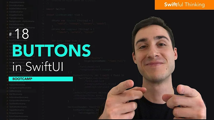 How to add Buttons to SwiftUI application | Bootcamp #18
