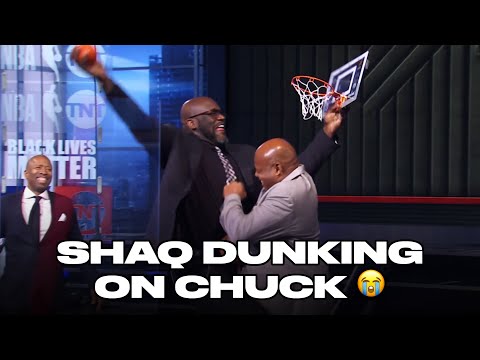 Shaq Tries To Put Chuck On A Poster | Inside The NBA