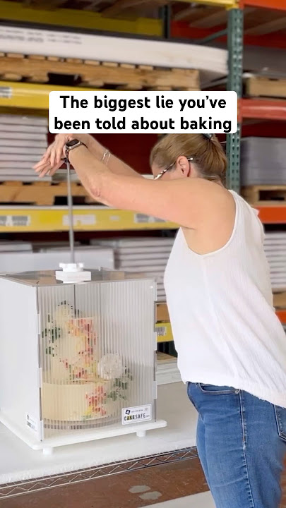 CakeSafe Boxes ELIMINATE cake delivery stress 🤩 #cakedecorating #cakedesign #bakery #baker