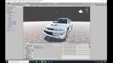 Unity3D and Chrono Vehicle test with Y as up