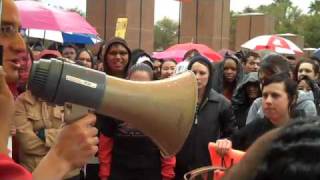 Raw video from the UNLV student protest Net Worth