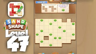 Sand Shape level 47 Walkthrough Solution