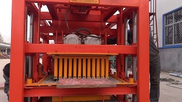 QTJ4-26C Semi automatic Block making Machine-Installation step 15