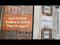 Junk journal chiffres et lettres dco de page 2