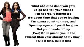 Victorious - Take a hint (lyrics)