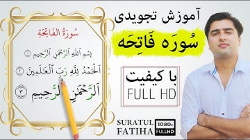 آموزش سوره فاتحه (حرف به حرف) | قرآنکریم | الحمد لله | Suratul Fatiha