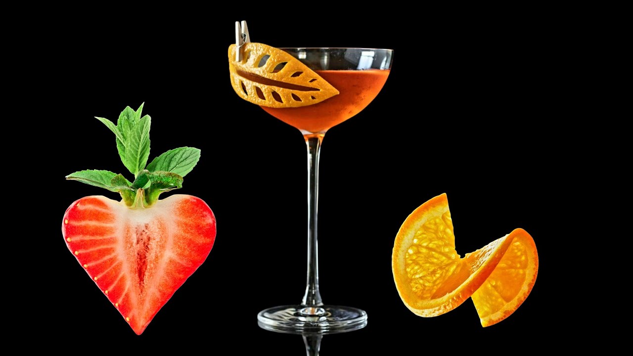 Some Popular Easy Cocktail Garnishes Important Bar Techniques YouTube