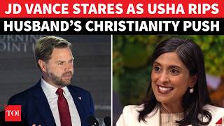 ‘I’m A Hindu, Won’t…’: Usha DESTROYS Husband JD Vance’s Christianity Push; US VP Stares In Shock