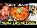 Americans try the spiciest street food from around the world