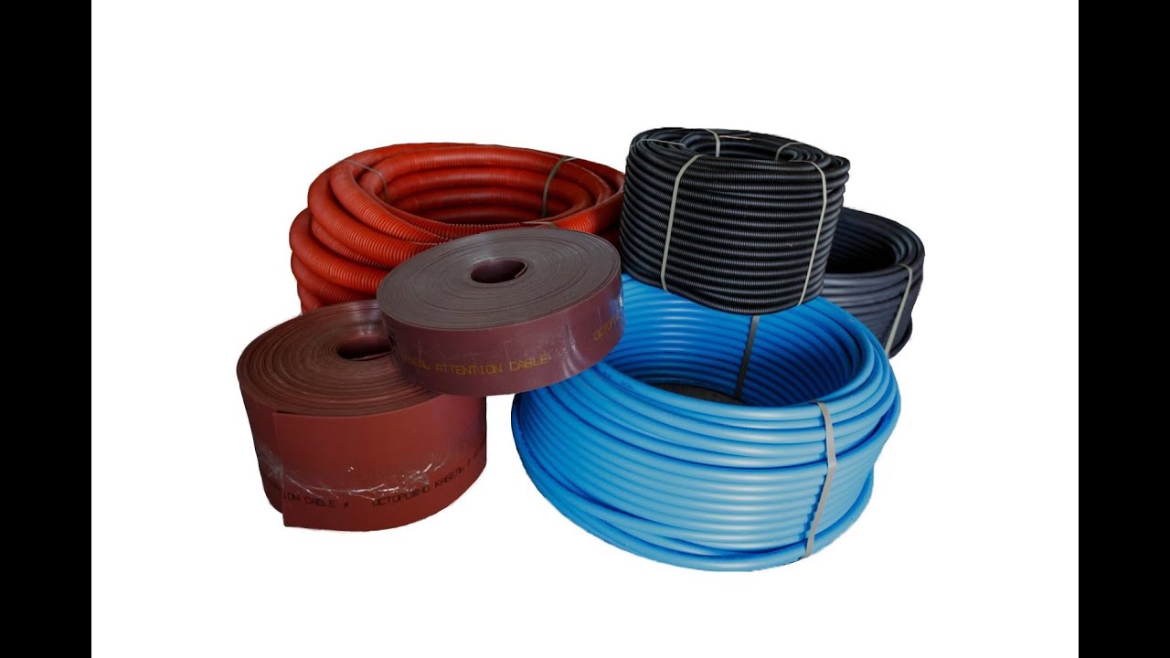 Трубы ПНД/ПВД гофрированные двустенные (ТГД) - YouTube