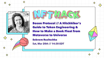 Boson Protocol 📚A Hitchhiker's Guide to Token Engineering - and How to Make a Book Float