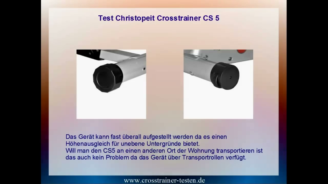 Test Christopeit 5 YouTube