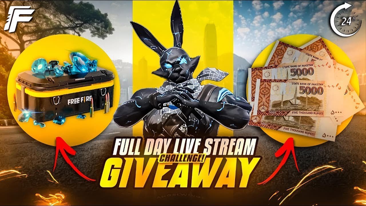 FREE FIRE LIVE CUSUOM GIVEAWAY | FF LIVE 12 HOURS REDEEM CODE & DIAMONDS GIVEAWAY ❤️‍🔥💎💯.. 