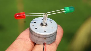 How to make LED chaser using motor