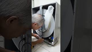DIY-國際牌乾衣機NH-509B更換風扇圓形皮帶