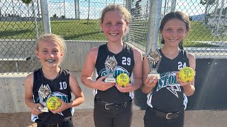 10U Softball: 3 Homers for Storm vs Rogue. #softball #sanpetestorm #win #homerun