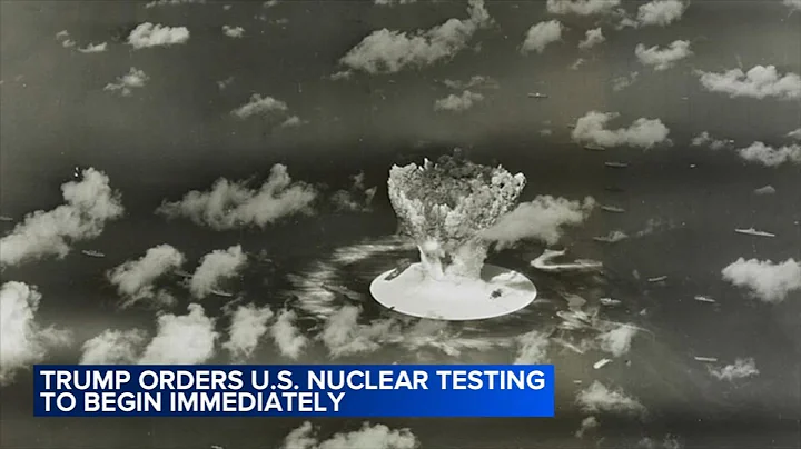 Trump appears to suggest the US will resume testing nuclear weapons for first time in 30 years