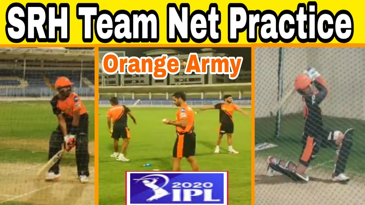 IPL 2020 Sunrisers Hyderabad Team Practice | SRH team practice IPL 2020 | Bhuvi, Shankar, Sandeep  |
