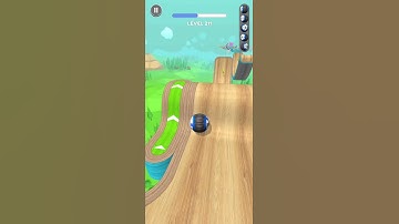 going balls level 211 - gameplay walkthrough ios android all levels #shorts #goingballs #gyrosphere