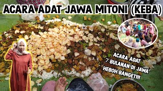 MELIHAT HEBOHNYA ACARA ADAT JAWA MITONI ATAU KEBA (7 BULANAN) || BOCAH ANGON || BANYUMASAN