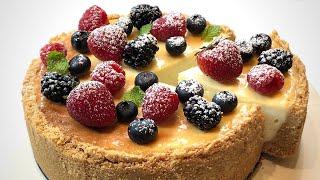 Easy Cheesecake Recipe - Classic New York Cheesecake