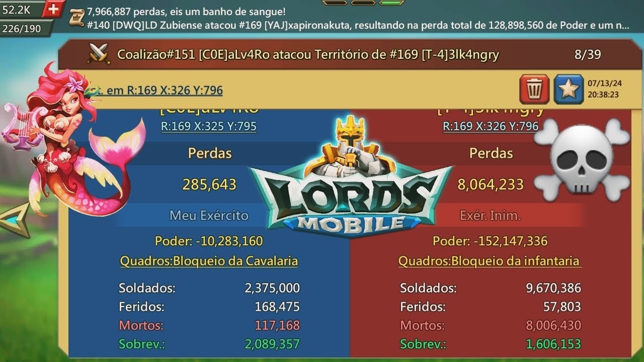 Lords Mobile / Kvk e Arena ☠️ - YouTube