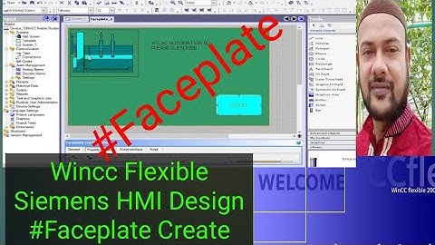 Wincc Flexible Siemens HMI Design #Faceplate Create