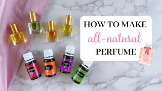 How to make ALL-NATURAL perfume at home using essential oils + why you’d want to! *no fragrance*