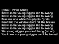 Travis Scott - Swang Remix ft  Rae Sremmurd (lyrics)