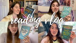 conquering the tbr // weekly reading vlog