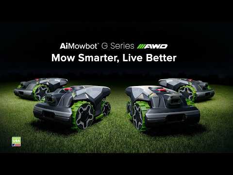 Mow Smarter, Live Better | Meet the Greenworks AiMowbot G Series #Greenworks #AiMowbot