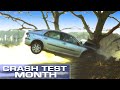 Crash Test Month: Crashing Into A Tree At 55mph