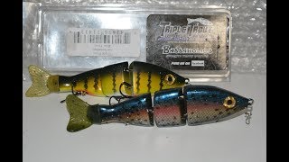 22nd Century Bait Co. Triple Trout 6'in Swimbait Lure Review - YouTube