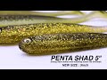 ADUSTA Softbait 【Penta Shad 5inch】 Action PV