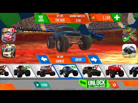 Spider man in Monster trucks android game