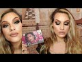 Huda beauty rose gold remastered palette! Soft glam tutorial!