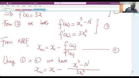 Solving  Non-linear Equation f(x)=0   Part   11 of 11  (Iterative Formula for Cuberoots)