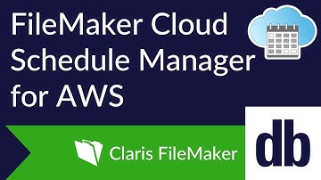 FileMaker Cloud Schedule Manager for AWS