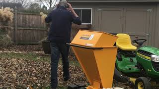 Chipper Shredder Cub Cadet CS2210 Review