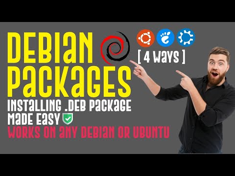 4 Ways to Install .deb Package on Linux / .deb file on linux / Debian Package on Linux / .deb file
