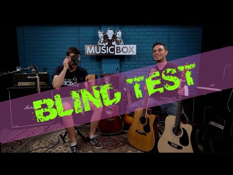 Slepi Test Ozvučenih Akustičnih Gitara