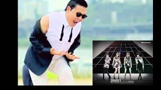 Download Lagu PSY \u0026 2NE1 - BEST Gangnam Style (Gangnam style/I am the best) MP3