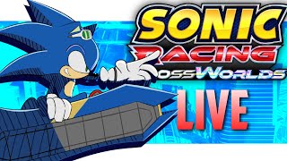 Playing Sonic Racing Crossworlds With Viewers