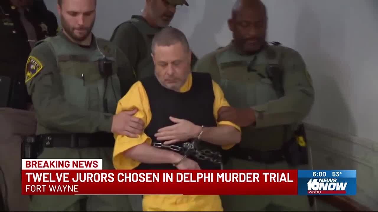 Jury seated in Delphi murders trial; 2 alternates still needed - YouTube