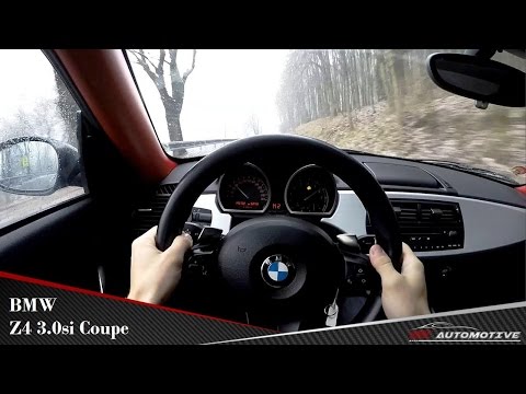 BMW Z4 3.0si Coupe POV Test Drive + Drift